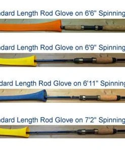 The Rod Glove Rod Glove Standard Spinning Red Storage