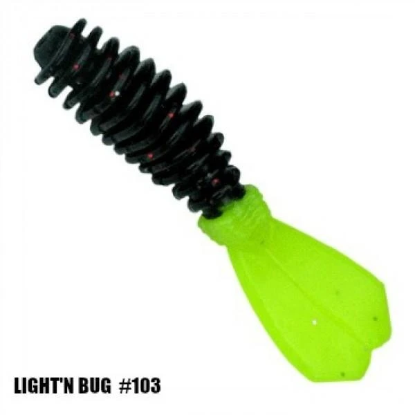 Bmtoutdoors Redneck Rubber 2" Beaver Bottom Baits Crappie