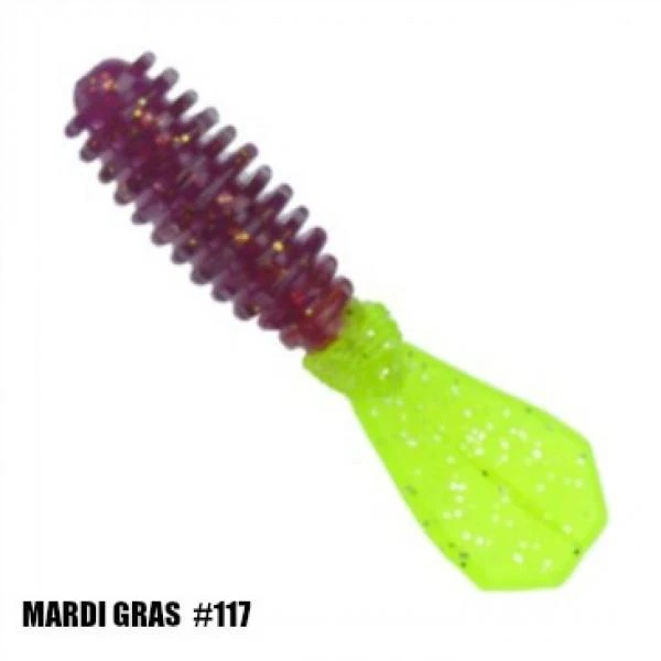 Bmtoutdoors Redneck Rubber 2" Beaver Bottom Baits Crappie