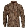 NATURAL GEAR LAYERING FLEECE 1/4 ZIP PULLOVER