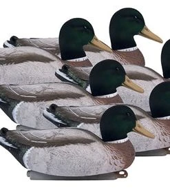 Higdon Magnum Mallard Foam Filled Flocked Heads All Drake Pac Duck