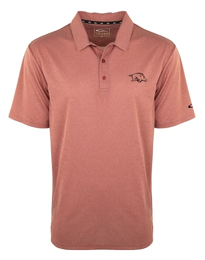 Bmtoutdoors Arkansas Vintage Heather Polo Shirts