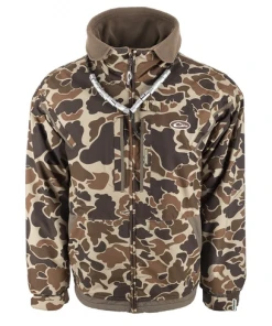 Bmtoutdoors Jackets DRAKE MST Waterfowl Fleece-Lined Full Zip 2.0 (Old School)