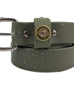 Bmtoutdoors Belts Over Under Waterproof Single Shot Belt Olive