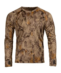 Bmtoutdoors NATURAL GEAR FULL DRAW BASE LAYER CREW TOP