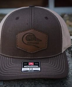 Bmtoutdoors Hats BMT LEATHER PATCH HAT