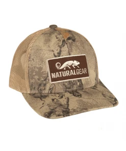 NATURAL GEAR MESH BACK TRUCKER CAP Headwear