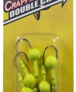 Bmtoutdoors CRAPPIE MAGNET DOUBLE CROSS JIG HEADS