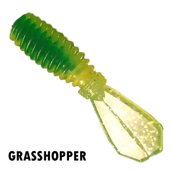 Bmtoutdoors Redneck Rubber 2" Beaver Bottom Baits Crappie