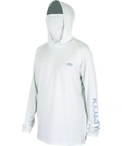 Bmtoutdoors AFTCO YUREI AIROMESH® HOODED LS PERFORMANCE SHIRT Fishing Apparel