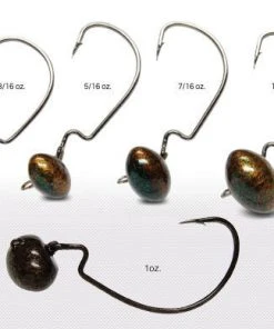 Hooks & Terminal Tackle Gene Larew Biffle Hardhead Copper 2pk