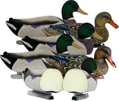 Duck Higdon Magnum Mallard, Foam Filled Flocked Heads